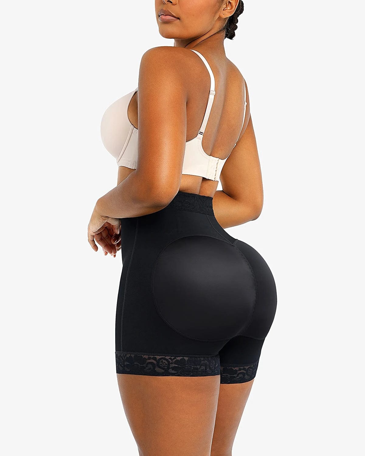 Kaylanie™ Boned High Waist Shaper Shorts