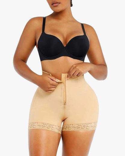 Kaylanie™ Boned High Waist Shaper Shorts