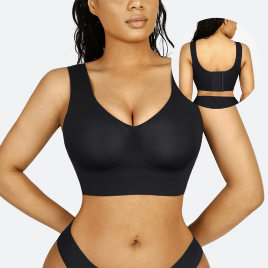 Back Roll Cover Underwire Push-Up Bra