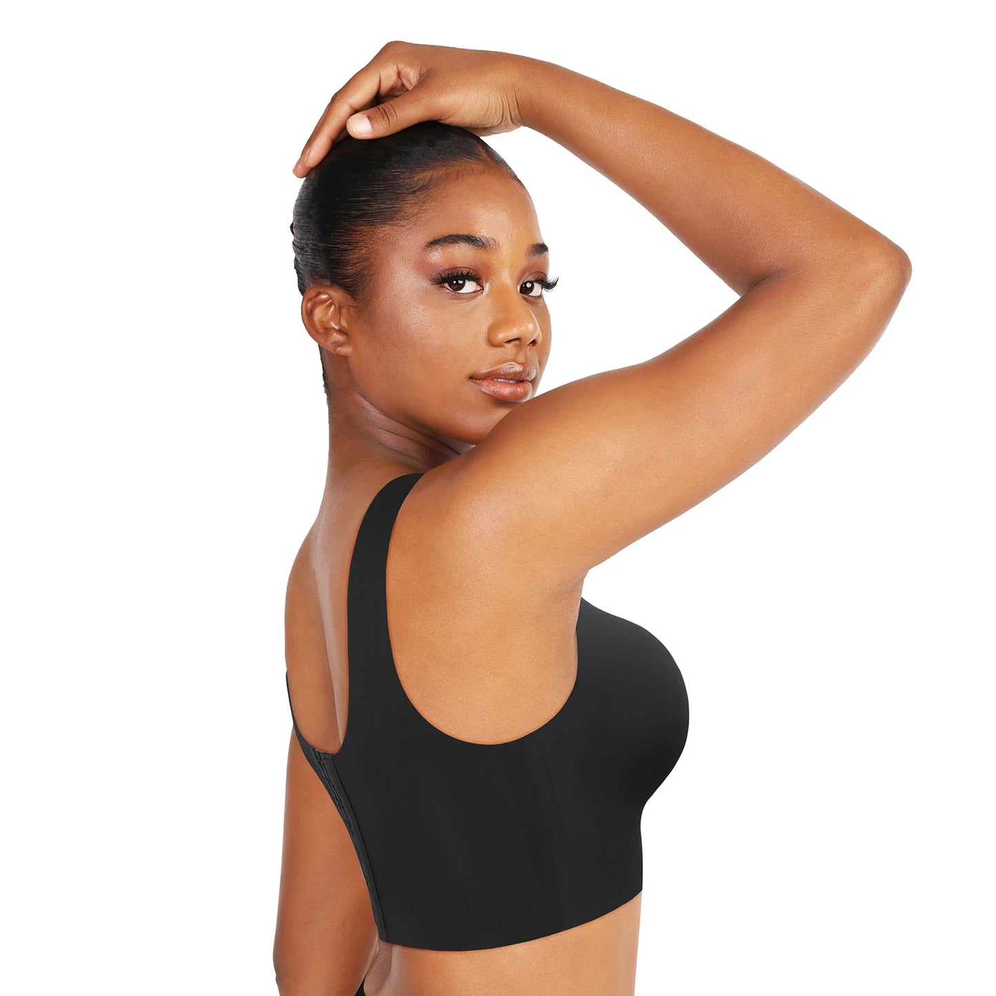 Back Roll Cover Underwire Push-Up Bra